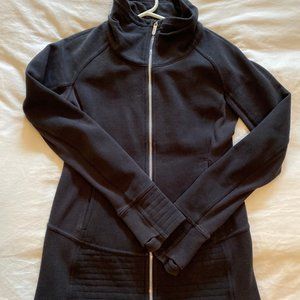 Lululemon black sweatshirt jacket